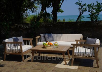 teak garden lounge set